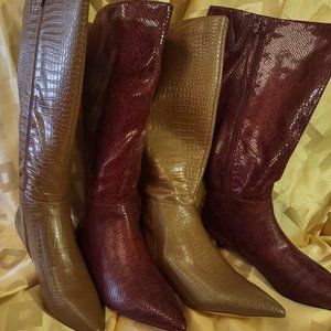 Woman's Comfortview Boots Size 10M Wide Calf